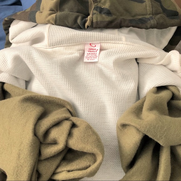 Sz M Men's Camo Hoodie - Picture 4 of 4